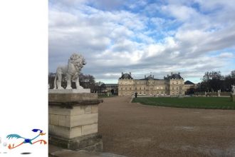 Luxembourg Gardens for a run in Paris