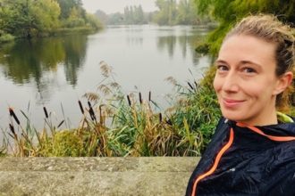 At the Italian Gardens of Kensington Gardens, one of the best routes where to run in London