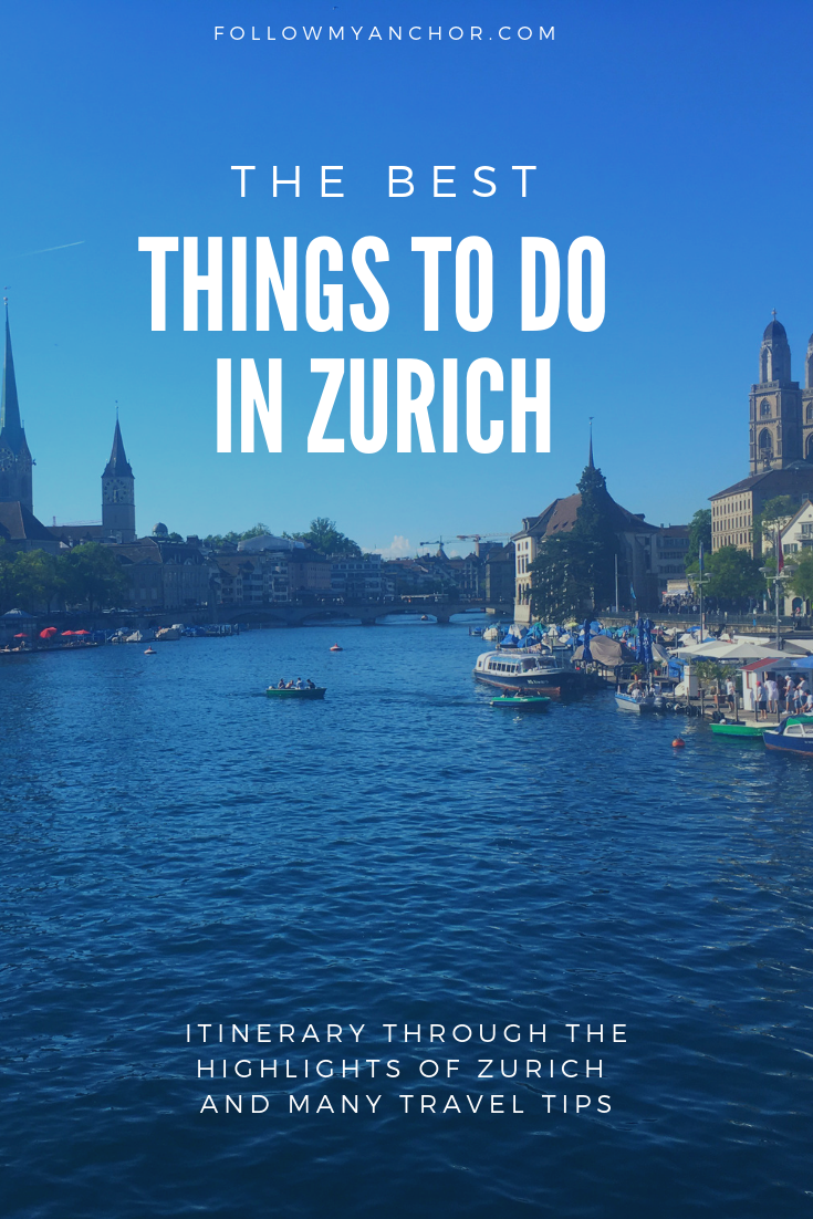 THINGS TO DO IN ZURICH: ITINERARY AND TRAVEL TIPS