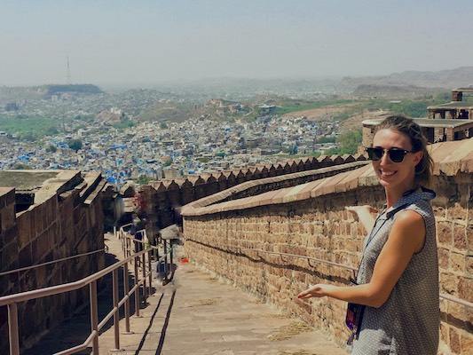 Things to do in Jodhpur: view of the blue city from Mehrangarh Fort