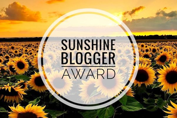 Logo del Sunshine Blogger Award